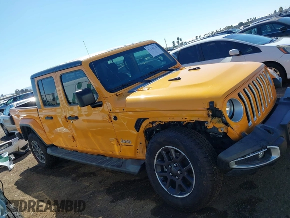 2021 Jeep Gladiator Overland z VIN 1C6HJTFG3ML552660, wystawiony jako IAAI lot #41636232 z przebiegiem 37 769 mil mil oraz . Historia ofert i sprzedaży dostępna na DreamBid. Obrazek 14.