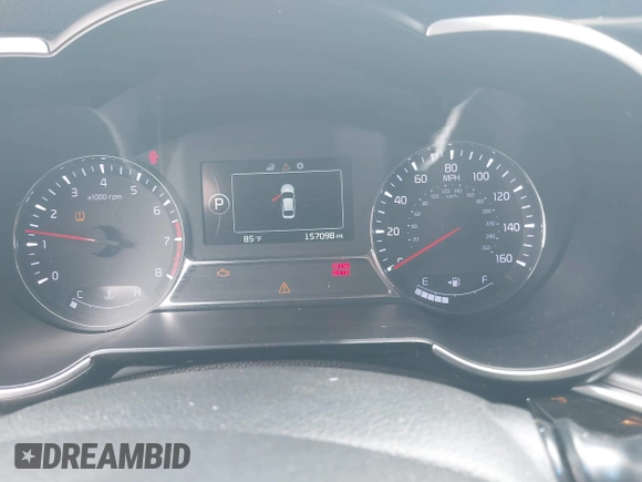 2015 Kia Optima SX Turbo with VIN 5XXGR4A61FG438242, listed as a IAAI auction lot 42344818 with 157,098 mi miles and . Bid and sale history available at DreamBid. Image 7.