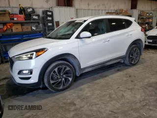 2021 Hyundai Tucson SEL z VIN KM8J33ALXMU312794, wystawiony jako Copart lot #41895065 z przebiegiem 40 587 mil mil oraz Szkoda całkowita • Salvage title. Historia ofert i sprzedaży dostępna na DreamBid. Obrazek 1.