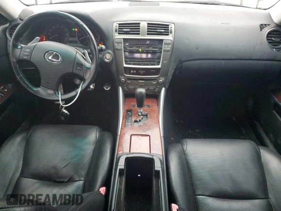 2007 Lexus IS 250 z VIN JTHBK262072029227, wystawiony jako Copart lot #51667495 z przebiegiem 194 727 mil mil oraz Szkoda całkowita • Salvage title. Historia ofert i sprzedaży dostępna na DreamBid. Obrazek 8.