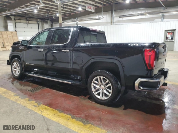 2021 GMC Sierra 1500 SLT with VIN 3GTU9DET5MG347486, listed as a Copart auction lot 48673435 with 60,027 mi miles and Salvage Title. Bid and sale history available at carsss.com. Image 2.