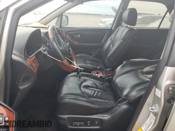 2002 Lexus RX 300 with VIN JTJHF10U420263392, listed as a Copart auction lot 80986884 with 206,058 mi miles and Non Repairable. Bid and sale history available at carsss.com. Image 7.