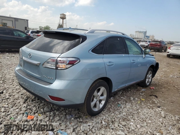 2012 Lexus RX 350 with VIN 2T2BK1BA8CC151897, listed as a Copart auction lot 56841405 with 126,836 mi miles and Salvage title. Bid and sale history available at DreamBid. Image 3.