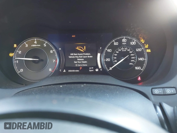 2020 Acura RDX with VIN 5J8TC2H38LL015929, listed as a IAAI auction lot 41533402 with 50,450 mi miles and . Bid and sale history available at DreamBid. Image 7.