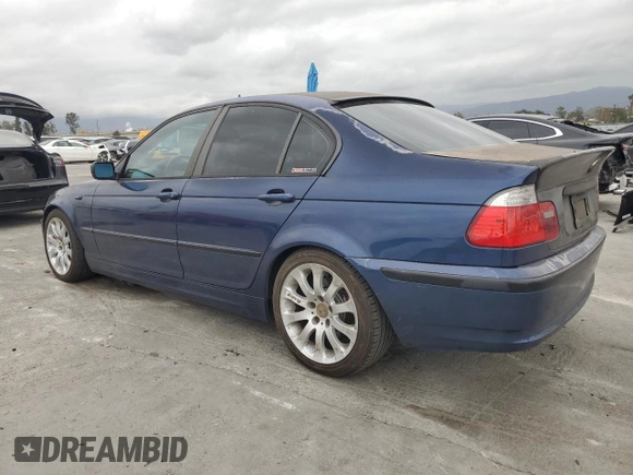 2004 BMW 3 Series 325xi with VIN WBAEU33444PM59813, listed as a Copart auction lot 53677725 with 169,780 mi miles and Salvage Title. Bid and sale history available at carsss.com. Image 2.
