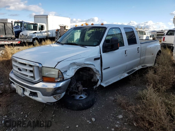 2001 Ford F-350 XL with VIN 1FTWW32F31ED39867, listed as a Copart auction lot 80069644 with 241,113 mi miles and Salvage title. Bid and sale history available at DreamBid. Image 1.