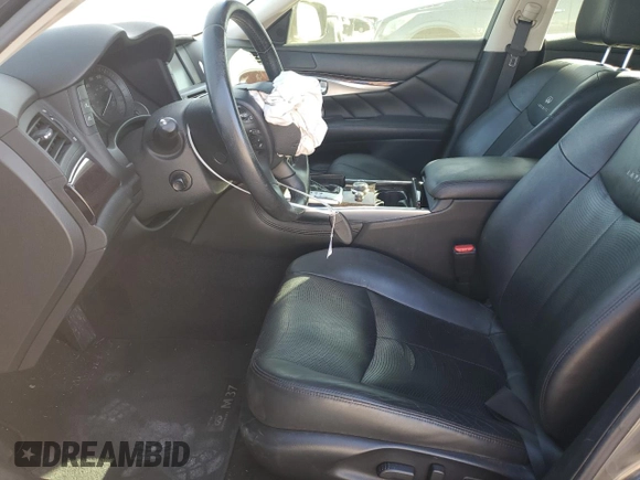 2013 Infiniti M37 with VIN JN1BY1AP0DM513091, listed as a Copart auction lot 76168224 with 140,523 mi miles and Salvage Title. Bid and sale history available at carsss.com. Image 7.