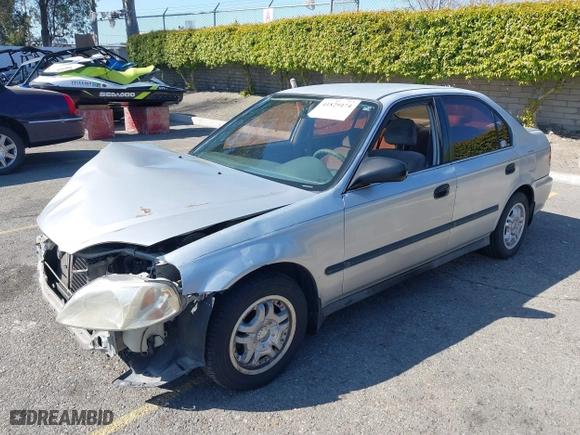 1999 Honda Civic LX with VIN 2HGEJ6671XH576634, listed as a IAAI auction lot 41829474 with 215,979 mi miles. Bid and sale history available at carsss.com. Image 18.