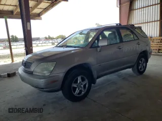 2002 Lexus RX 300 z VIN JTJHF10U720288402, wystawiony jako Copart lot #61306785 z przebiegiem 266 483 mil mil oraz Czysty tytuł • Clean title. Historia ofert i sprzedaży dostępna na DreamBid. Obrazek 1.