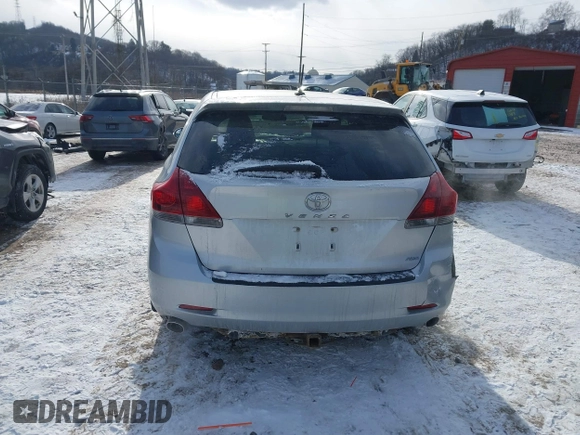 2013 Toyota Venza LE with VIN 4T3BK3BB0DU079593, listed as a IAAI auction lot 41378312 with 134,895 mi miles. Bid and sale history available at carsss.com. Image 16.