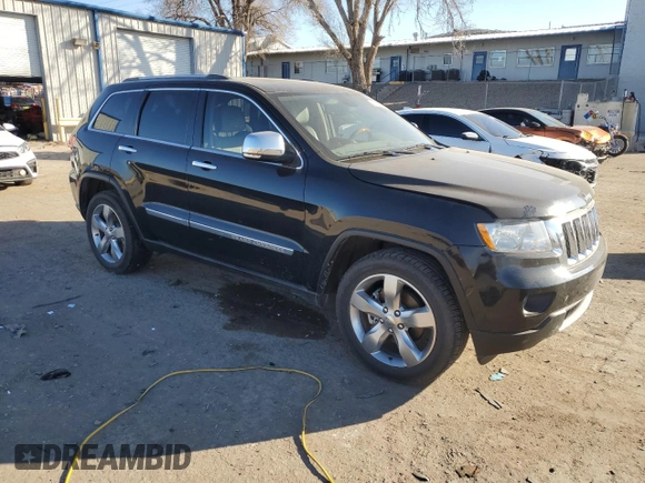 2011 Jeep Grand Cherokee Overland with VIN 1J4RS6GG4BC601480, listed as a Copart auction lot 41415205 with 178,352 mi miles and Salvage Title. Bid and sale history available at DreamBid. Image 4.