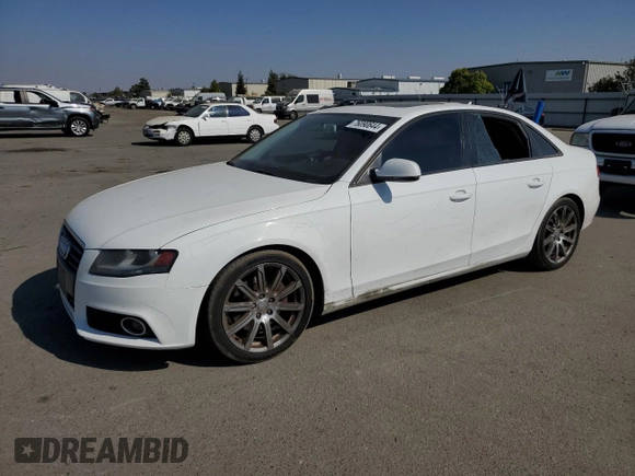 2010 Audi A4 2.0T Premium with VIN WAUAFAFL2AN035487, listed as a Copart auction lot 76090644 with 142,362 mi miles and Salvage Title. Bid and sale history available at carsss.com. Image 1.