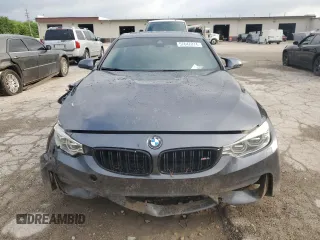 2016 BMW M4 with VIN WBS3R9C56GK335723, listed as a Copart auction lot 57647274 with 164,379 mi miles and Salvage Title. Bid and sale history available at carsss.com. Image 5.