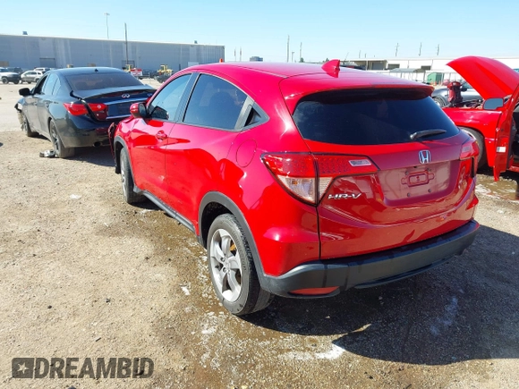 2017 Honda HR-V EX with VIN 3CZRU5H53HM721957, listed as a IAAI auction lot 41753224 with 87,753 mi miles. Bid and sale history available at carsss.com. Image 3.