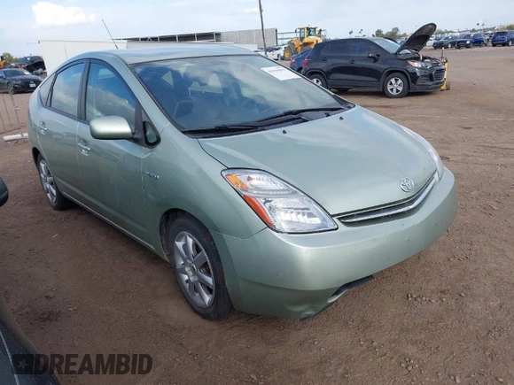 2009 Toyota Prius with VIN JTDKB20U997852708, listed as a IAAI auction lot 41939611 with 89,213 mi miles. Bid and sale history available at carsss.com. Image 1.