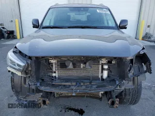 2024 Infiniti QX80 LUXE with VIN JN8AZ2AE6R9327919, listed as a Copart auction lot 43243755 with 33,604 mi miles and Clean Title. Bid and sale history available at carsss.com. Image 5.