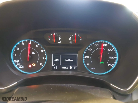 2019 Chevrolet Equinox LS with VIN 2GNAXHEV8K6282263, listed as a IAAI auction lot 41738714 with 49,551 mi miles. Bid and sale history available at carsss.com. Image 7.