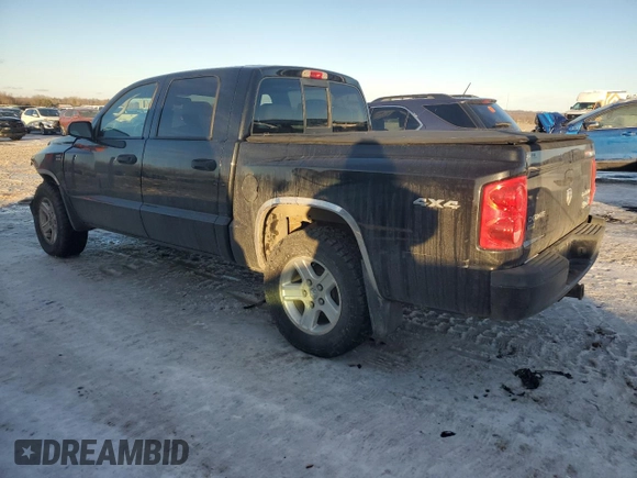 2010 Dodge Dakota SXT with VIN 1D7CW3GP0AS264489, listed as a Copart auction lot 42120095 with 107,836 mi miles and Clean Title. Bid and sale history available at carsss.com. Image 2.