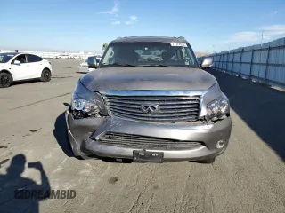 2011 Infiniti QX56 7-passenger with VIN JN8AZ2NE7B9004916, listed as a Copart auction lot 77774294 with 157,623 mi miles and Salvage Title. Bid and sale history available at carsss.com. Image 5.