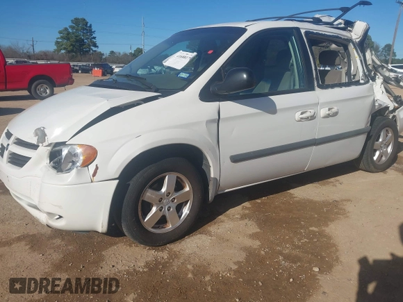 2007 Dodge Caravan SXT with VIN 1D4GP45RX7B106403, listed as a IAAI auction lot 41688179 with 1 mi miles. Bid and sale history available at carsss.com. Image 20.