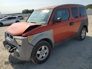 2004 Honda Element EX with VIN 5J6YH18674L004734, listed as a Copart auction lot 59170045 with 157,105 mi miles and Salvage title. Bid and sale history available at DreamBid. Image 1.