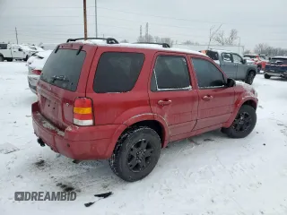 2007 Ford Escape Limited with VIN 1FMCU941X7KA37401, listed as a Copart auction lot 89116395 with 120,409 mi miles and Clean Title. Bid and sale history available at carsss.com. Image 3.