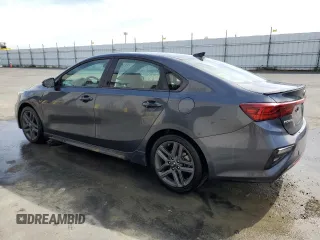 2021 Kia Forte GT-Line with VIN 3KPF34AD3ME268421, listed as a Copart auction lot 48636315 with 107,575 mi miles and Clean Title. Bid and sale history available at carsss.com. Image 2.