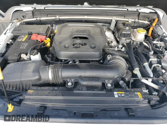 2024 Jeep Wrangler Sahara with VIN 1C4RJXP67RW232094, listed as a Copart auction lot 54521285 with 17,795 mi miles and Clean Title. Bid and sale history available at DreamBid. Image 12.