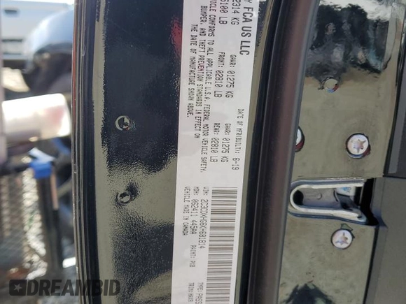 2019 Dodge Charger GT with VIN 2C3CDXHG6KH681814, listed as a Copart auction lot 49505025 with 64,514 mi miles and Salvage Title. Bid and sale history available at DreamBid. Image 13.