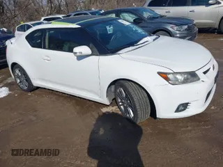 2013 Scion tC with VIN JTKJF5C71D3058169, listed as a IAAI auction lot 41589097 with 80,747 mi miles. Bid and sale history available at carsss.com. Image 1.