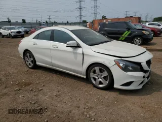 2015 Mercedes-Benz CLA 250 with VIN WDDSJ4GB0FN177766, listed as a Copart auction lot 58659135 with 54,423 mi miles and Salvage title. Bid and sale history available at DreamBid. Image 4.