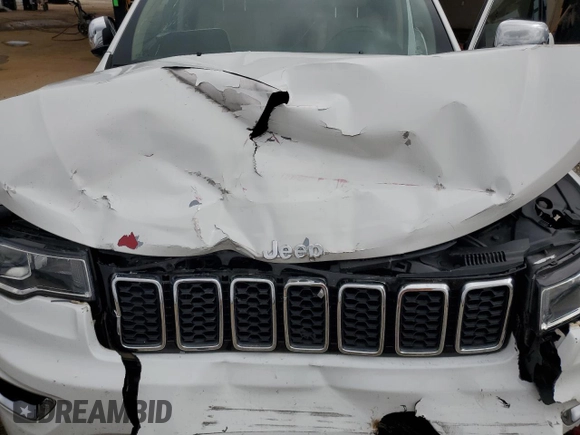 2020 Jeep Grand Cherokee Limited with VIN 1C4RJEBGXLC160837, listed as a Copart auction lot 58573265 with 44,611 mi miles and Salvage title. Bid and sale history available at DreamBid. Image 12.