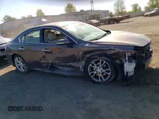 2012 Nissan Maxima SV z VIN 1N4AA5AP6CC834731, wystawiony jako Copart lot #54575965 z przebiegiem 168 368 mil mil oraz Szkoda całkowita • Salvage title. Historia ofert i sprzedaży dostępna na DreamBid. Obrazek 4.