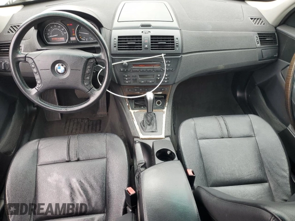 2006 BMW X3 3.0i with VIN WBXPA93466WG81226, listed as a Copart auction lot 61008215 with 184,590 mi miles and Clean title. Bid and sale history available at DreamBid. Image 8.