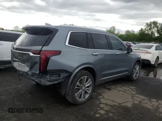 2022 Cadillac XT6 Premium Luxury with VIN 1GYKPDRS3NZ108674, listed as a Copart auction lot 55423695 with 69,215 mi miles and Non repairable. Bid and sale history available at DreamBid. Image 3.