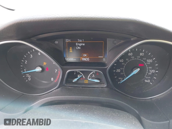 2015 Ford Focus SE with VIN 1FADP3F20FL269846, listed as a IAAI auction lot 42507197 with 143,496 mi miles and . Bid and sale history available at DreamBid. Image 7.