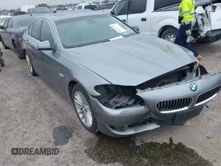 2011 BMW 5 Series 535i xDrive with VIN WBAFU7C57BDU56455, listed as a IAAI auction lot 41615376 with 112,763 mi miles. Bid and sale history available at carsss.com. Image 1.