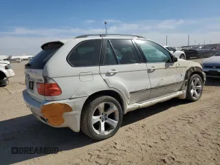 2002 BMW X5 4.4i with VIN 5UXFB33512LH33903, listed as a Copart auction lot 78229434 with 0 mi miles and Salvage Title. Bid and sale history available at carsss.com. Image 3.