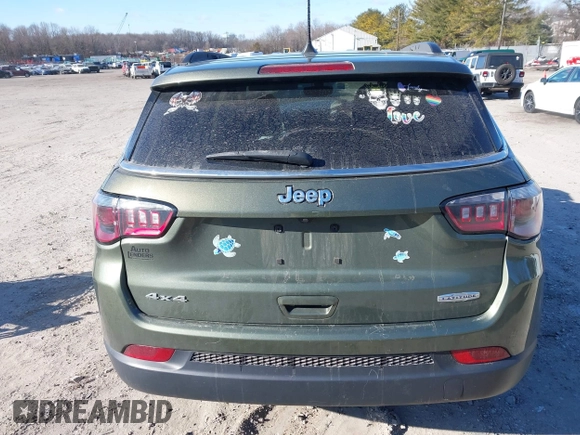 2018 Jeep Compass Altitude с VIN 3C4NJDBB2JT284521, выставлен на аукционе IAAI как лот 41612076 с пробегом 123 170 миль миль и . История ставок и продаж доступна на DreamBid. Изображение 15.