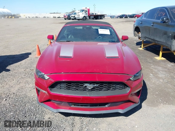 2022 Ford Mustang EcoBoost with VIN 1FATP8UH6N5105570, listed as a IAAI auction lot 41768451 with 21,036 mi miles. Bid and sale history available at carsss.com. Image 12.
