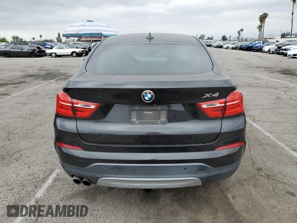 2018 BMW X4 xDrive28i with VIN 5UXXW3C57J0T82047, listed as a Copart auction lot 55988675 with 103,692 mi miles and Salvage title. Bid and sale history available at DreamBid. Image 6.