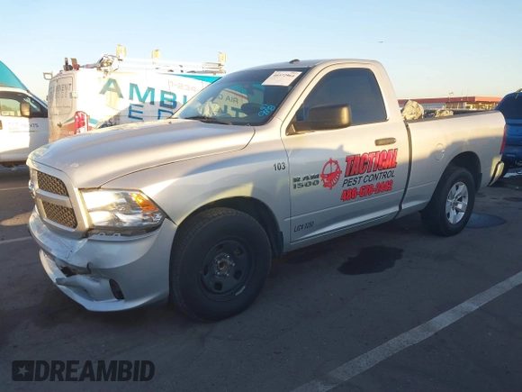 2018 Ram 1500 Tradesman with VIN 3C6JR6AG0JG146069, listed as a IAAI auction lot 40372964 with 153,376 mi miles and . Bid and sale history available at DreamBid. Image 17.