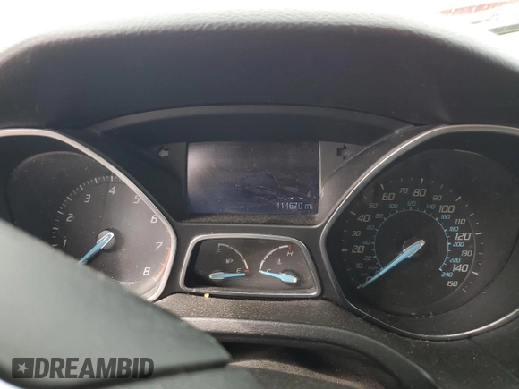 2012 Ford Focus SEL with VIN 1FAHP3M27CL333476, listed as a Copart auction lot 44325495 with 114,670 mi miles and Salvage Title. Bid and sale history available at carsss.com. Image 9.