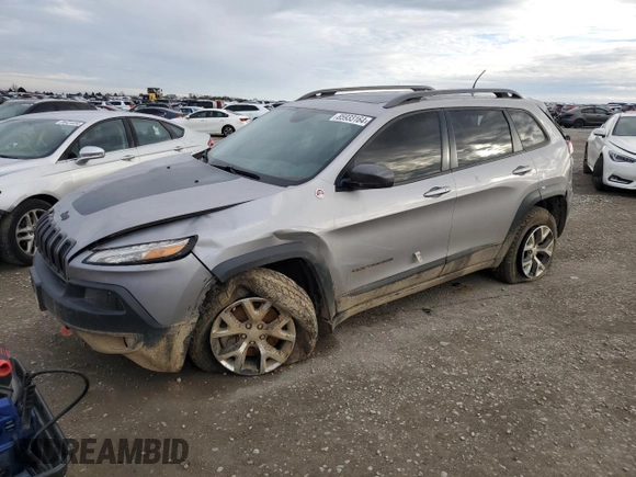 2017 Jeep Cherokee Trailhawk L Plus with VIN 1C4PJMBS3HD234705, listed as a Copart auction lot 85933164 with 205,471 mi miles and Clean Title. Bid and sale history available at carsss.com. Image 1.