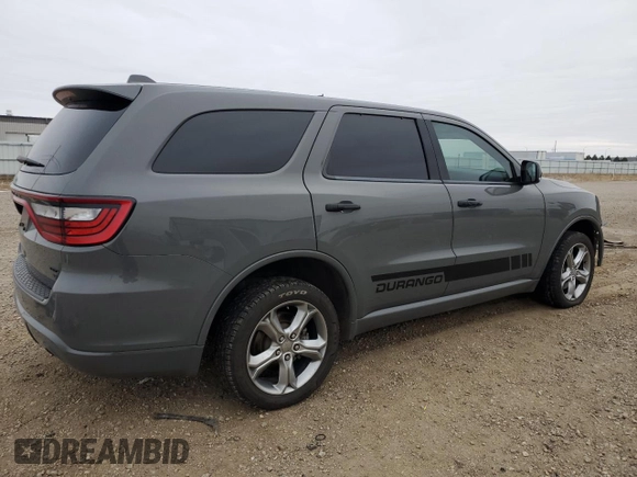 2021 Dodge Durango GT with VIN 1C4RDJDGXMC644263, listed as a Copart auction lot 85010174 with 111,889 mi miles and Salvage title. Bid and sale history available at DreamBid. Image 3.