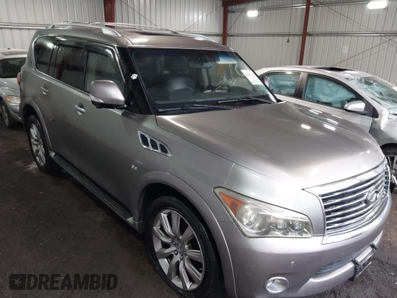 2012 Infiniti QX56 7-passenger z VIN JN8AZ2NE4C9020217, wystawiony jako IAAI lot #42096642 z przebiegiem 155 992 mil mil oraz . Historia ofert i sprzedaży dostępna na DreamBid. Obrazek 1.