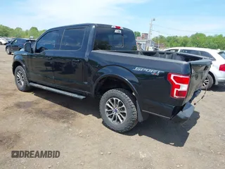 2018 Ford F-150 XL with VIN 1FTEW1EG0JFB61382, listed as a IAAI auction lot 42231412 with 101,376 mi miles and . Bid and sale history available at DreamBid. Image 3.