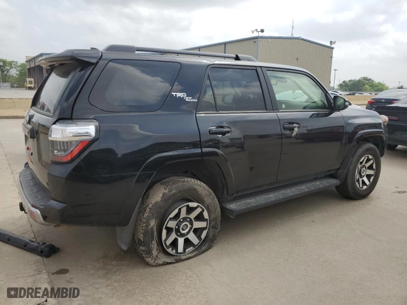 2024 Toyota 4Runner TRD Off Road with VIN JTERU5JR9R6270369, listed as a Copart auction lot 50537195 with 24,799 mi miles and Salvage Title. Bid and sale history available at carsss.com. Image 3.