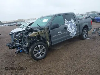 2020 Ford F-150 XL with VIN 1FTEW1CP1LFA58008, listed as a IAAI auction lot 41890307 with 70,416 mi miles. Bid and sale history available at carsss.com. Image 2.