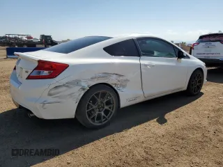 2013 Honda Civic Si with VIN 2HGFG4A56DH705475, listed as a Copart auction lot 61443235 with 156,656 mi miles and Salvage title. Bid and sale history available at DreamBid. Image 3.